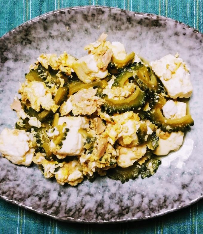 豆腐なし★シンプルなゴーヤチャンプル