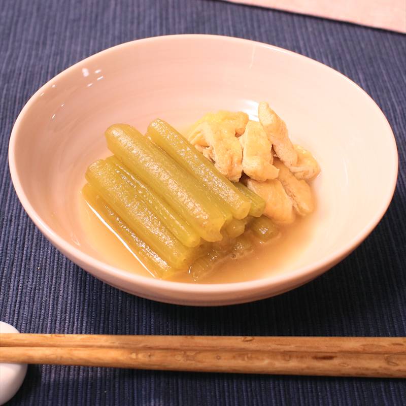 ごはんのお供に きゃらぶき