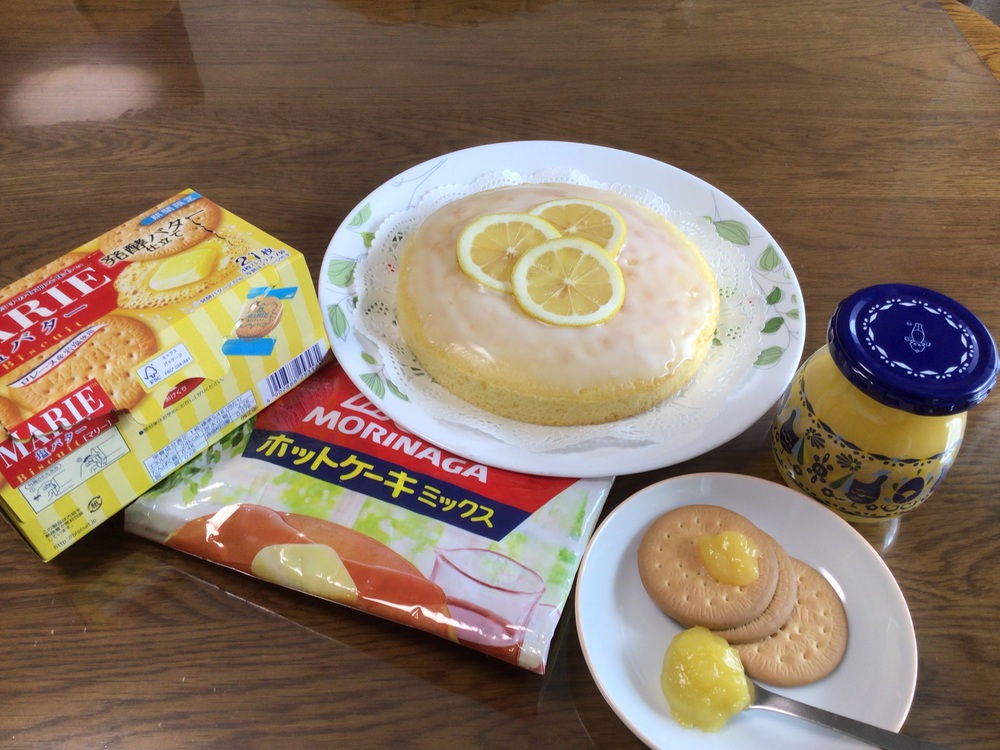 ホットケーキミックスで作る簡単レモンパウンドケーキ