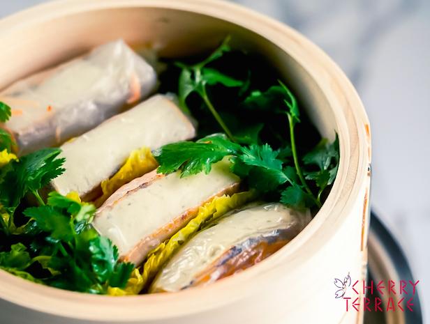 中華の達人 エビの蒸し春巻き 紅梅本楼梅本大輔シェフ