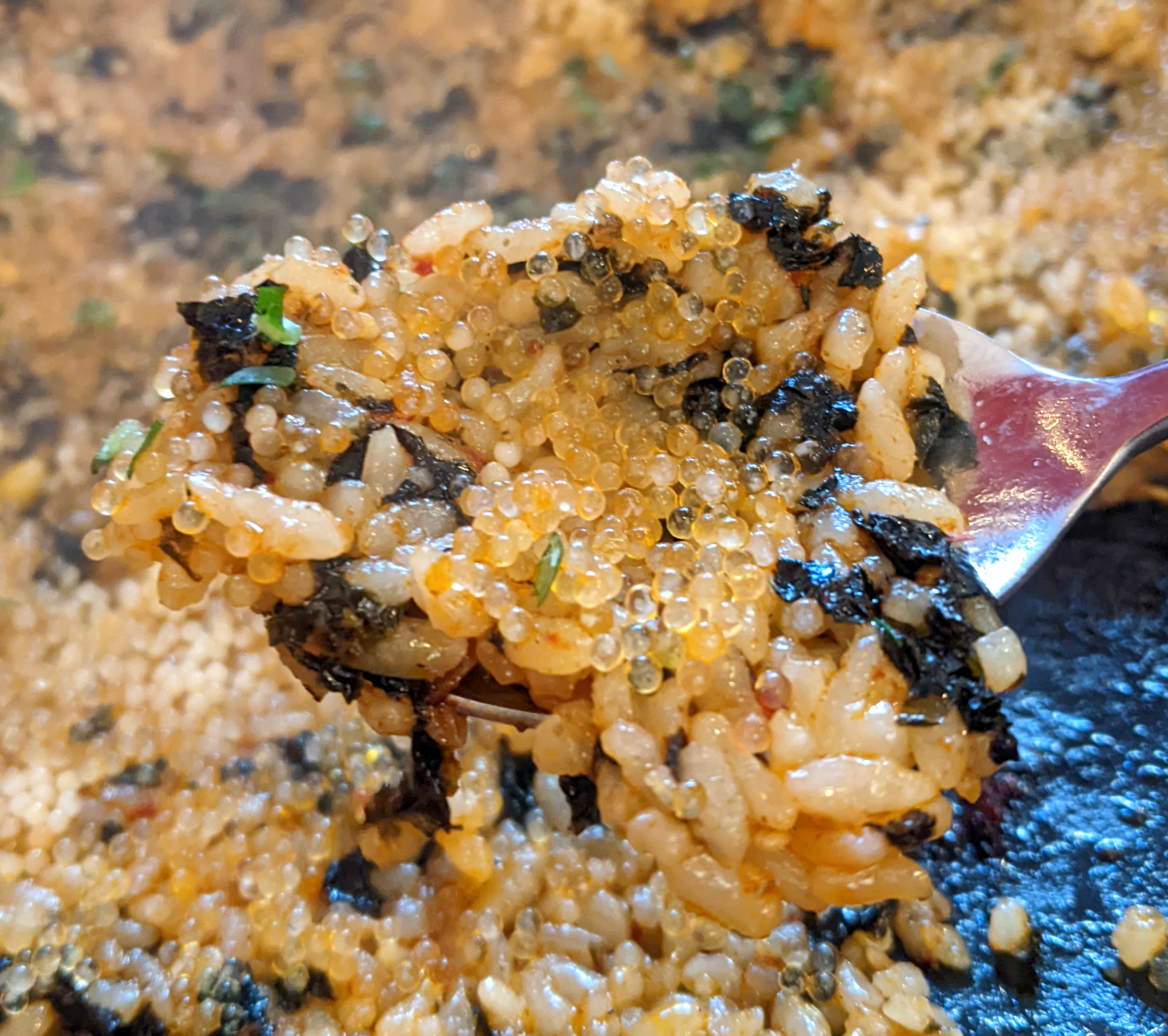 話題のチュクミ初挑戦！とびこチャーハンは是非試してほしい一品です！！ - 空飛ぶコブタのひとりごと