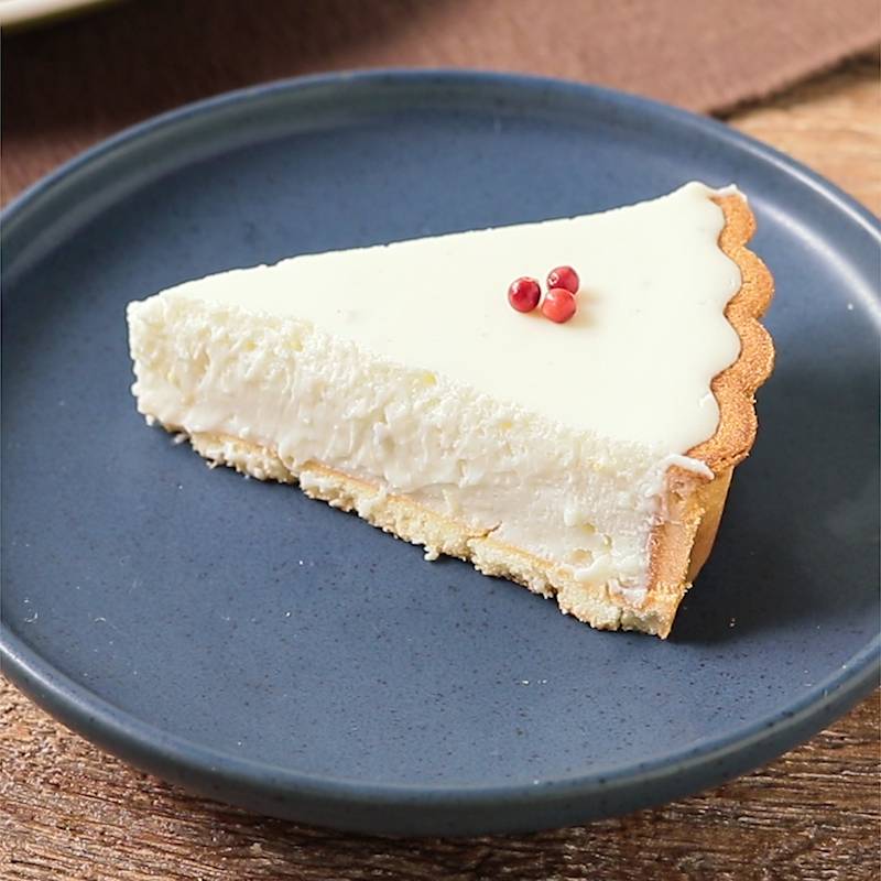 ゴルゴンゾーラチーズケーキを美味しく食べよう！作り方を詳しく紹介食・料理オリーブオイルをひとまわし