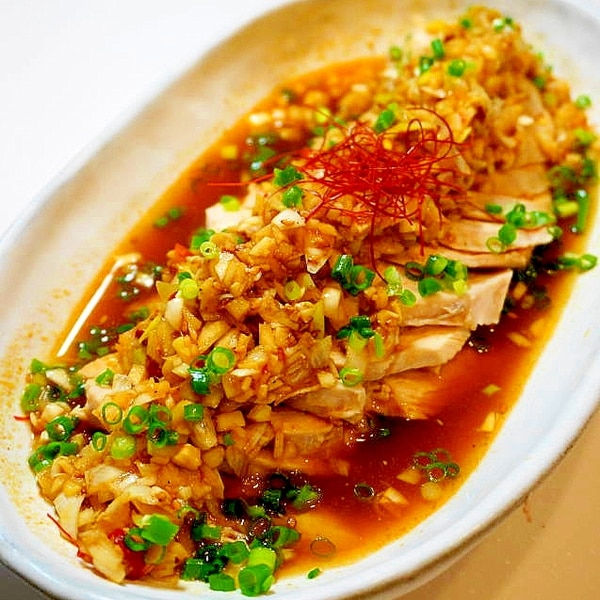 レンジで簡単♪中華屋さんのみそよだれ鶏