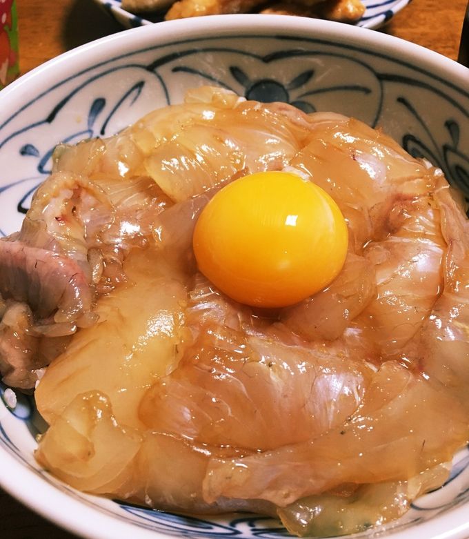 ヒラメ漬け丼 みなと食堂 レシピTikTok