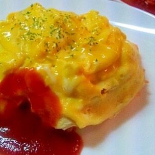 コンソメライスなオムライス☆・”●