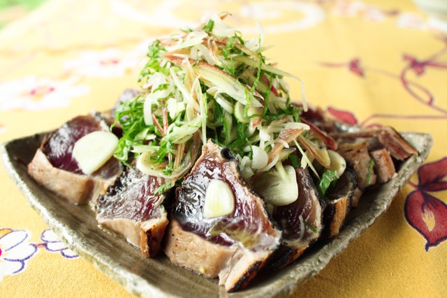 薬味たっぷりカツオのたたき！ by さて、ごはん作るの助クックパッド簡単おいしいみんなのレシピが392万品