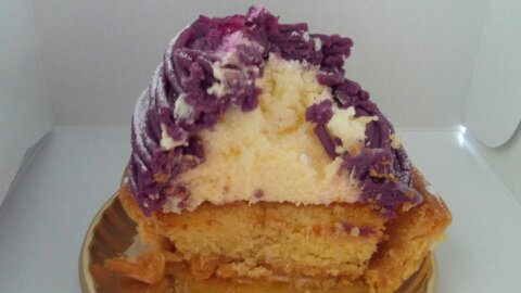 紫芋のお花ケーキ 4号 12cm の口コミ・評判Cake.jp