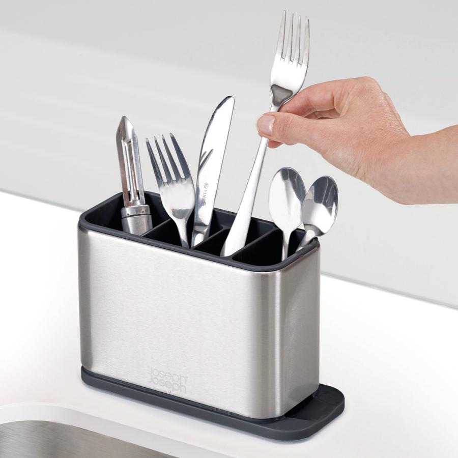 Joseph Josephジョセフジョセフカトラリーケース Joseph Joseph カトラリーケース ドロワーオーガナイザー ワイドジョセフジョセフ 斜め スリム 洗える 仕切り付き カトラリートレー カトラリー収納 ジョゼフジョゼフ カトラリートレイ おしゃれ