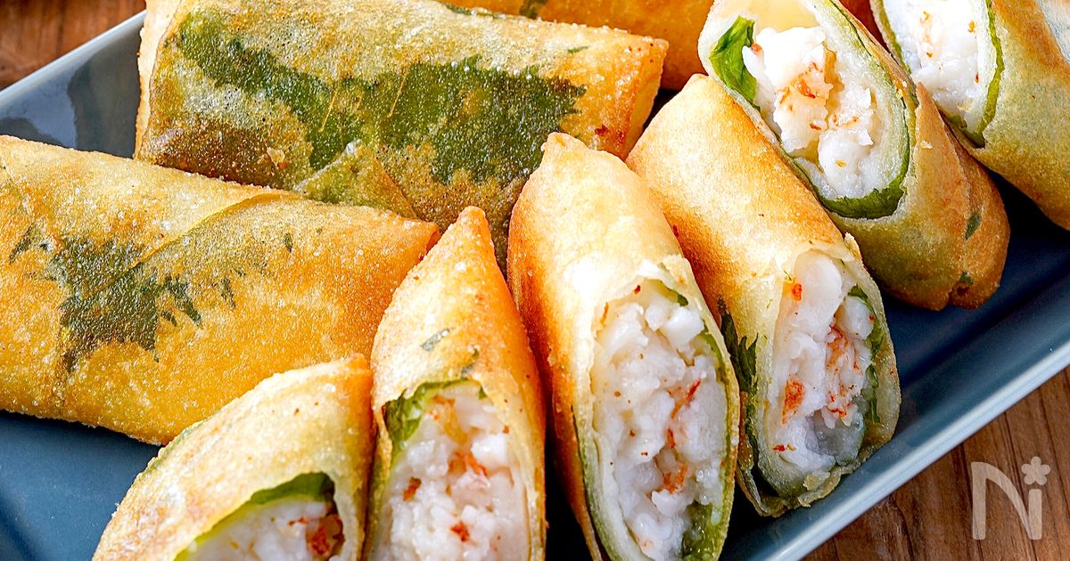 ○○さん家のときめきレシピ はんぺんとエビの春巻き 2025年3月1日放送