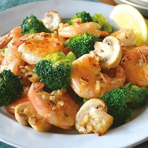 小松菜と鳥むね肉のオイスターソース炒め