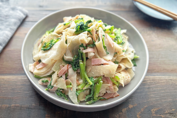 梅かつおの大根サラダレシピパリパリした食感がクセになる