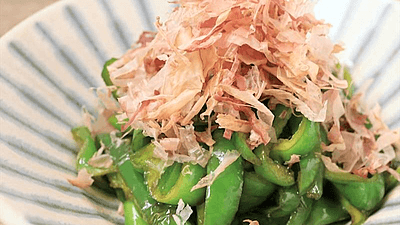 めんつゆで無限おかかピーマン