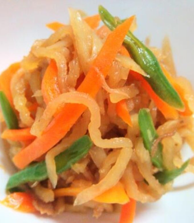 作り置き 戻さず時短！切干大根とツナのなめたけサラダ