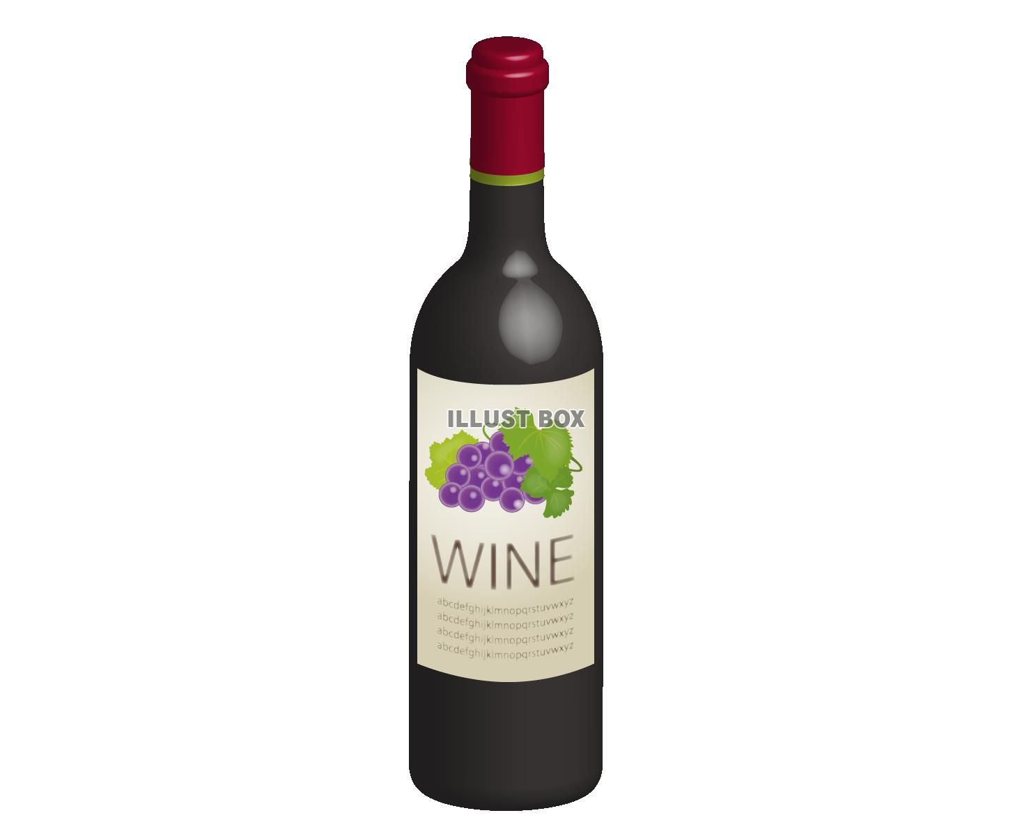 ワインボトルのイラストイラスト画像とPNGフリー素材透過の無料ダウンロード - Pngtree