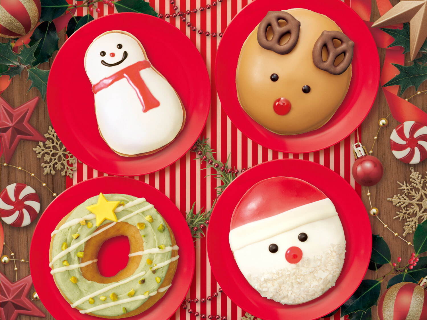 ポップコーンやマシュマロなど色とりどりのお菓子をトッピングした新作ドーナツ3種などクリスピー・クリーム・ドーナツの新作メニューを食べてきた -GIGAZINE