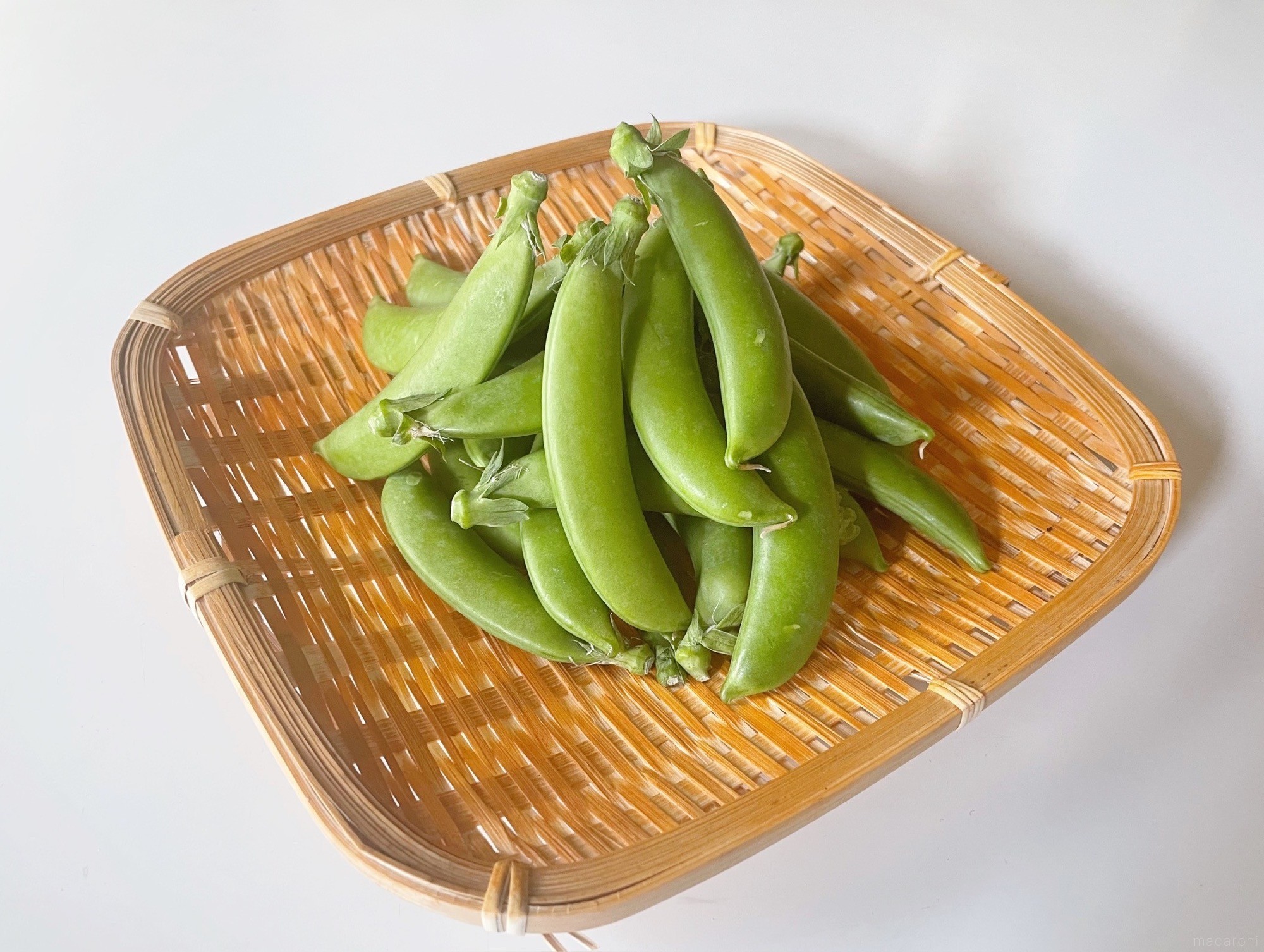 レンジで！スナップえんどうの茹で方