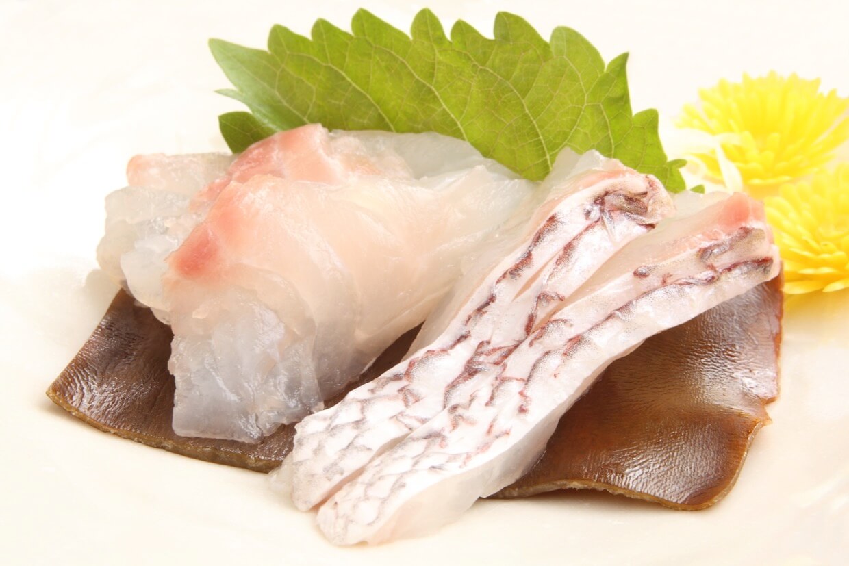 さっぱりとした酒の肴 アジの白板昆布締め 和食のレシピ集 和食のレシピ集