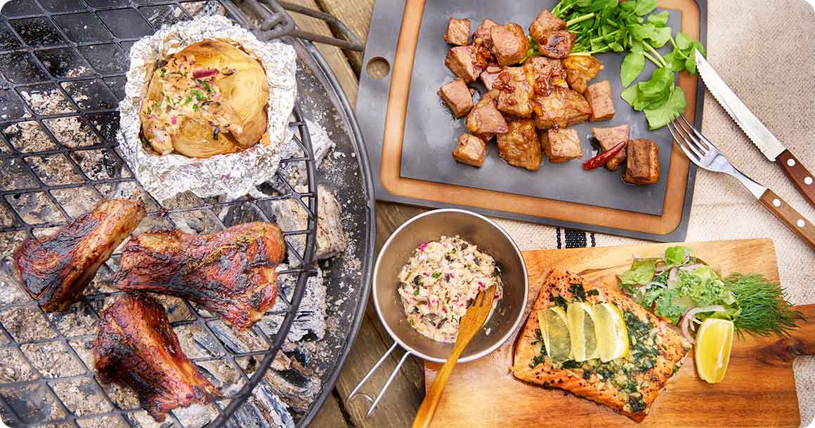 キャンプやバーベキューが盛り上がる！簡単おしゃれなアウトドア料理レシピキナリノ