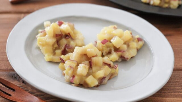 芋あんの焼き饅頭 黒糖生地 の作り方