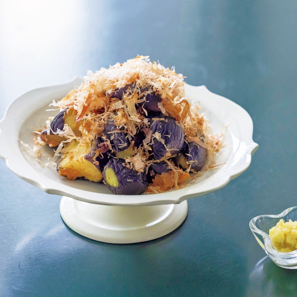 揚げなすのピリ辛香味づけ レシピ 栗原 はるみさん みんなのきょうの料理