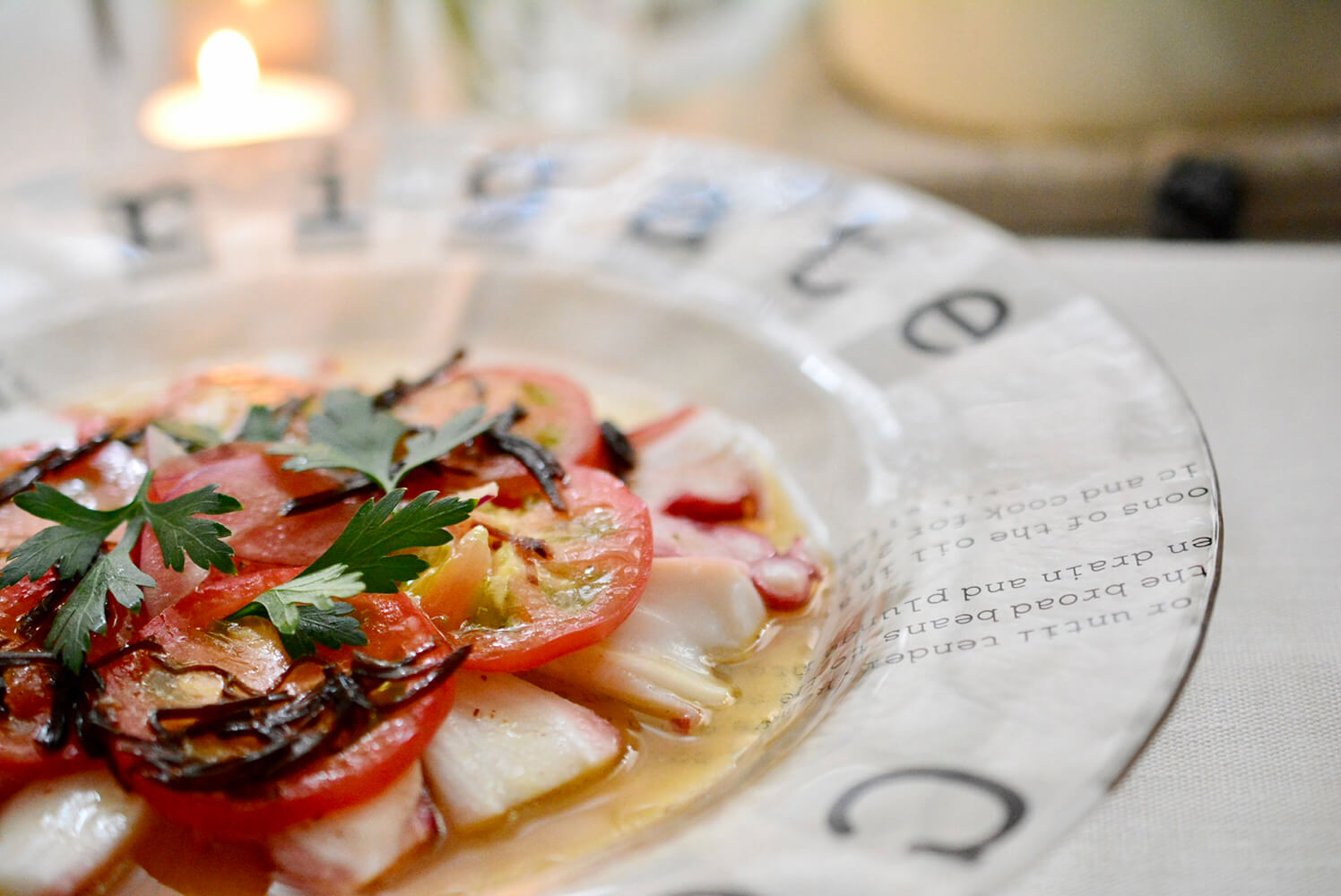 トマトだけ・カルパッチョ