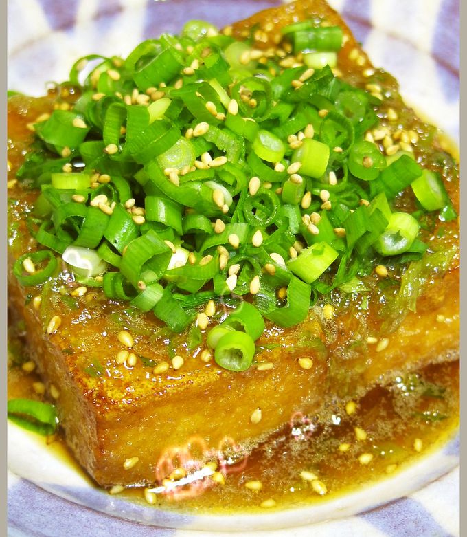 簡単うまい♪厚揚げの照り焼き