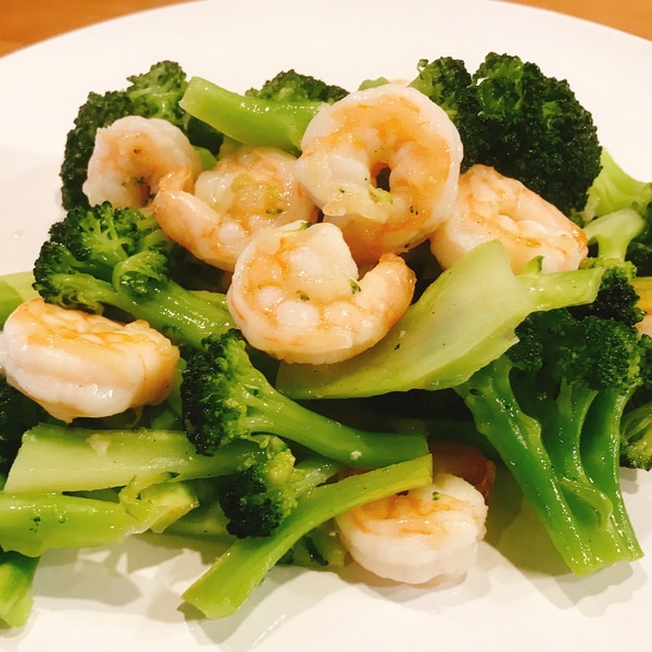 コストコ冷凍エビでガーリックシュリンプ