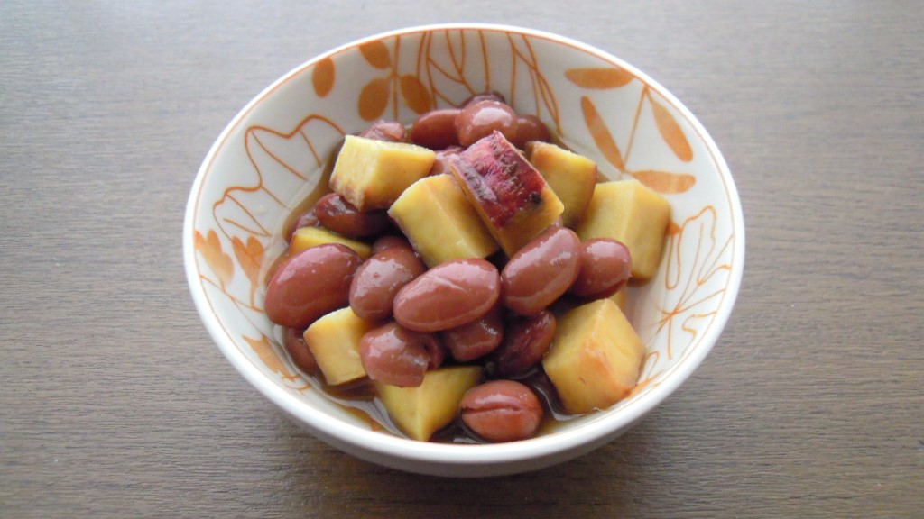 金時豆とさつま芋の甘煮
