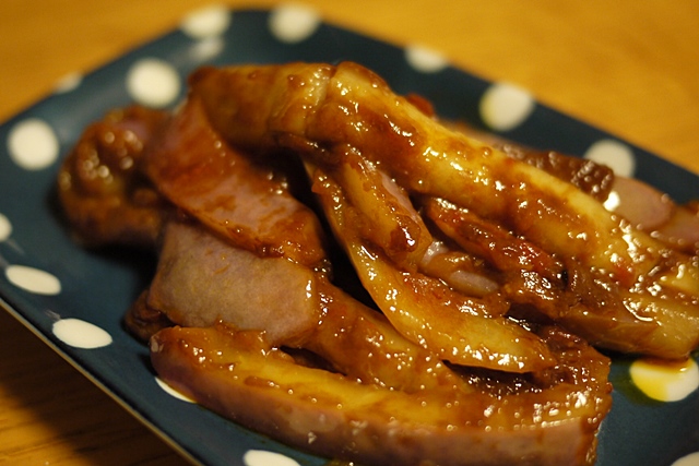 板前レシピ アケビの皮 あく抜き 食べ方 - ちっぴぃクッキング