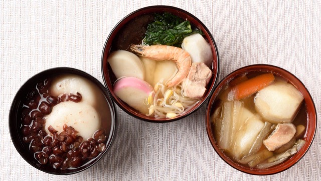 レンジで簡単!関東風雑煮 - サトウ食品