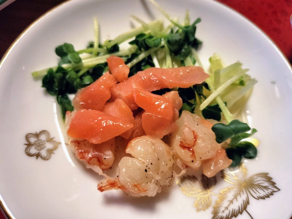 刺身の残りで簡単漬け丼☆