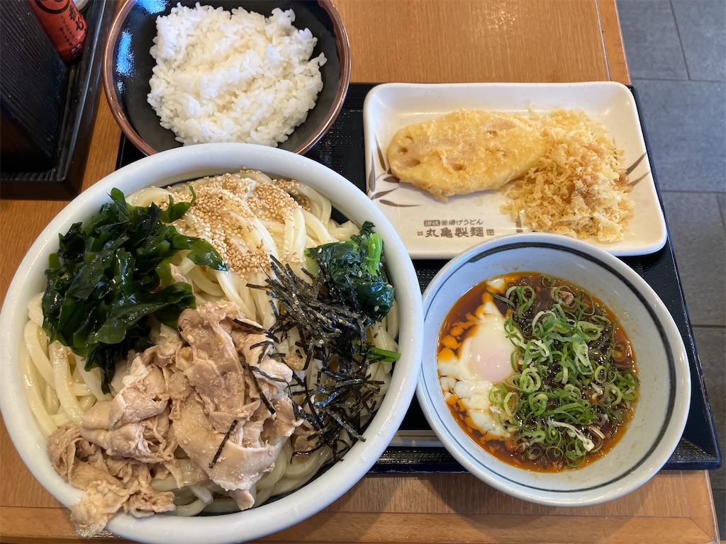 鶏焼肉風つけ汁うどん！丸亀製麺Mochi-Mochiクラブ​