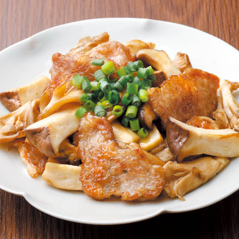 ごま香る豚バラ塩うどん