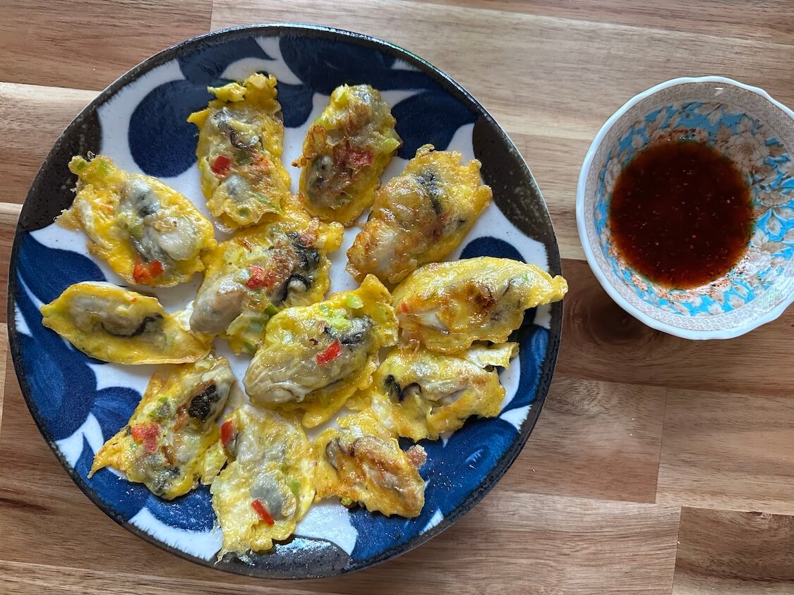 簡単牡蠣の卵焼き～簡単3stepおつまみ～