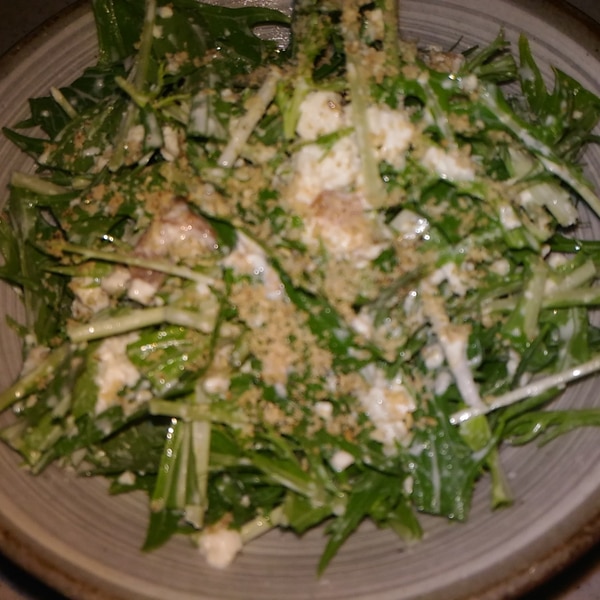 シャキシャキ*水菜の梅マヨサラダ by *Anna*クックパッド簡単おいしいみんなのレシピが392万品