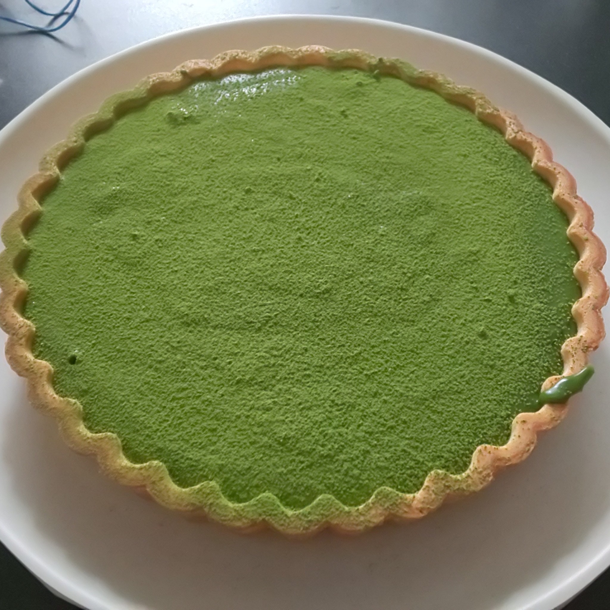 材料4つ‼︎ 5分で作れる 簡単♡抹茶生チョコタルト