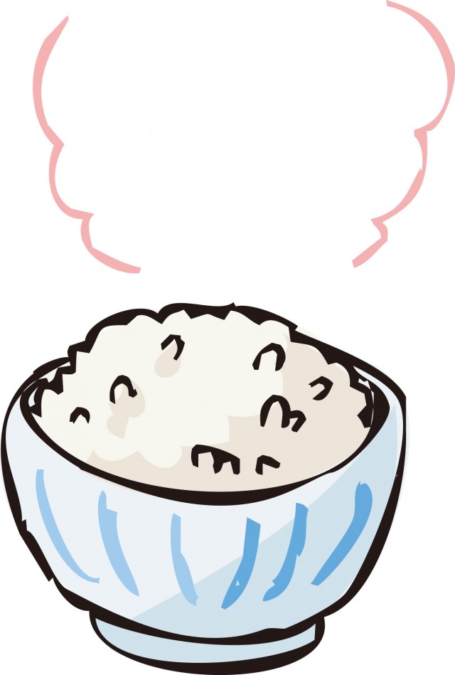 ほかほかご飯かわいいフリーアイコン・イラストの無料素材サイトフリーペンシル