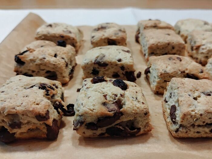 簡単おやつ ホットケーキミックスで!サクサクスコーン