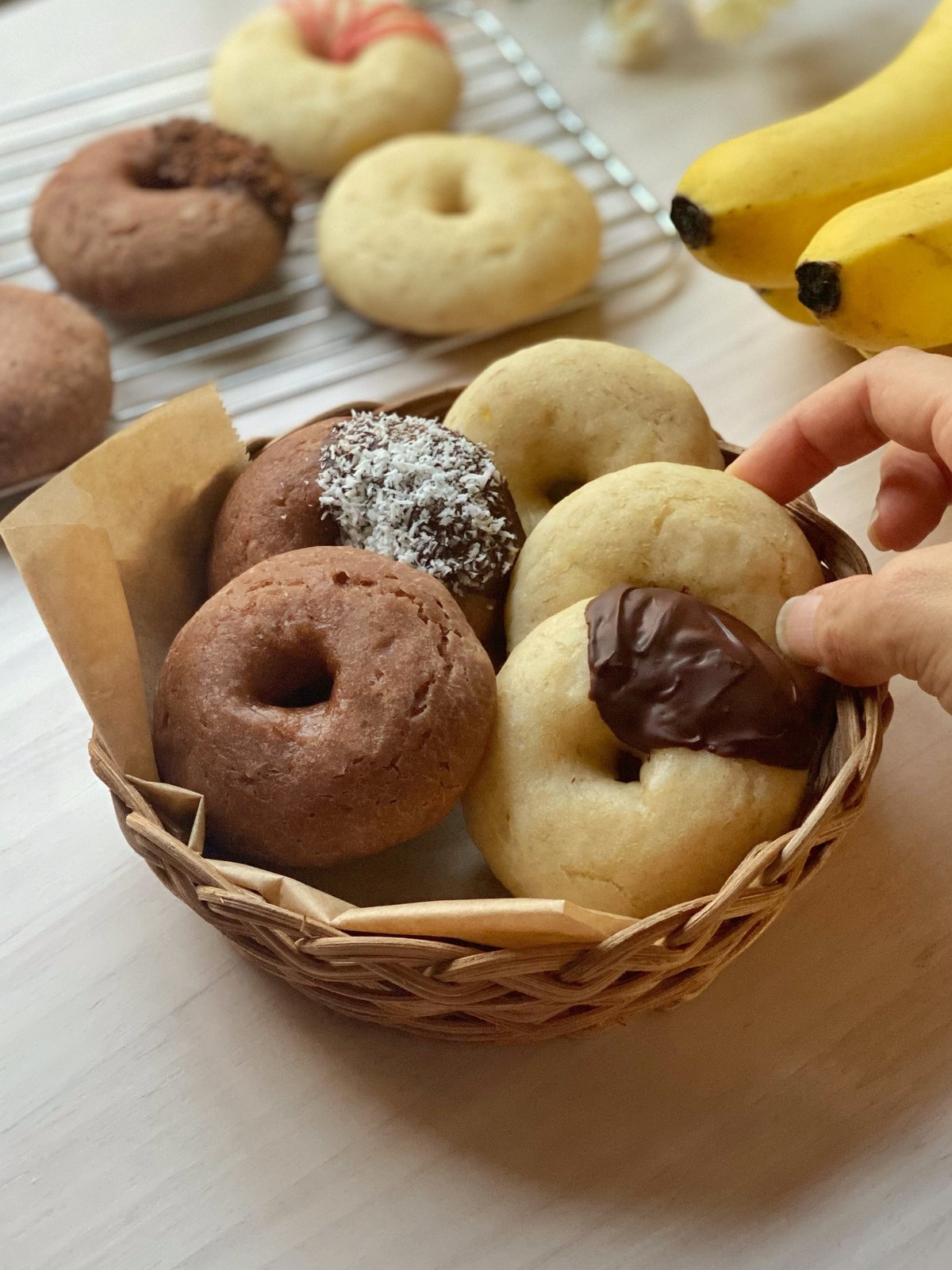 米粉ドーナツ ベーキングパウダーなしTikTok