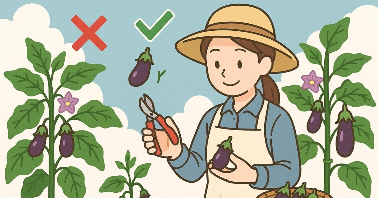 畑日記vol.13 -夏野菜の芽かき-Agri Step