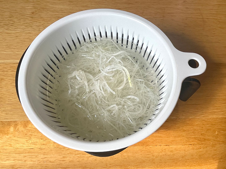 刺身のつまで☆大根餅