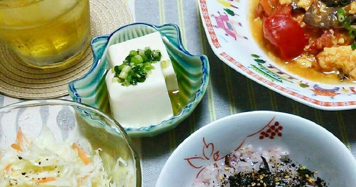 韓国風冷奴わくわくレシピ植物のチカラ 日清オイリオ