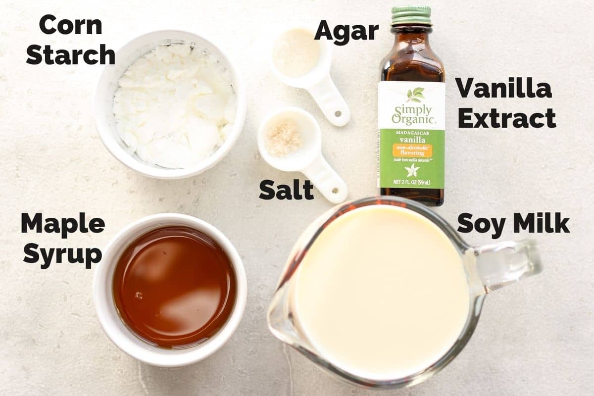 卵なし！とろ～りさつまいも豆乳プリン