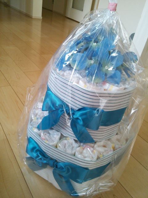 おむつケーキの作り方 手作り１日体験レッスンWorkShop LILY OF THE VALLEY 東京・新宿御苑前