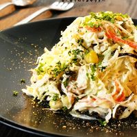 簡単 お好み焼き風千切りキャベツサラダ