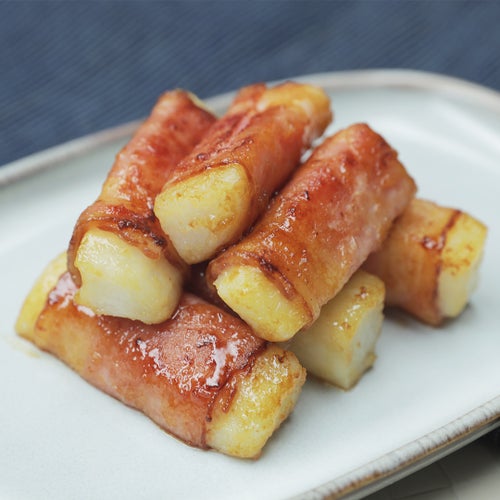 無添加 にんにく直撃！豚こまと長芋炒め