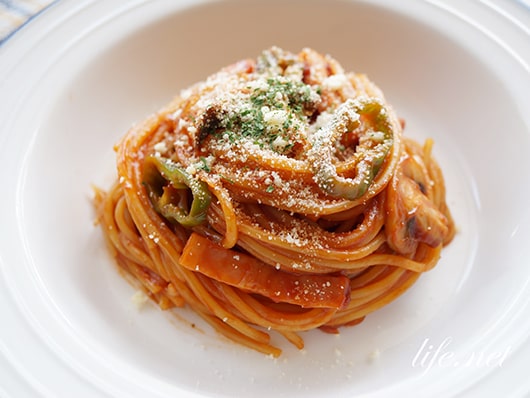 ナポリタンの作り方 ケチャップ味の濃厚レシピ ：白ごはん.com