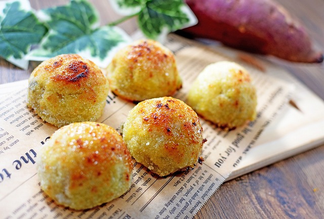 レンジで簡単♬コロコロスイートポテト by rieka30クックパッド簡単おいしいみんなのレシピが392万品