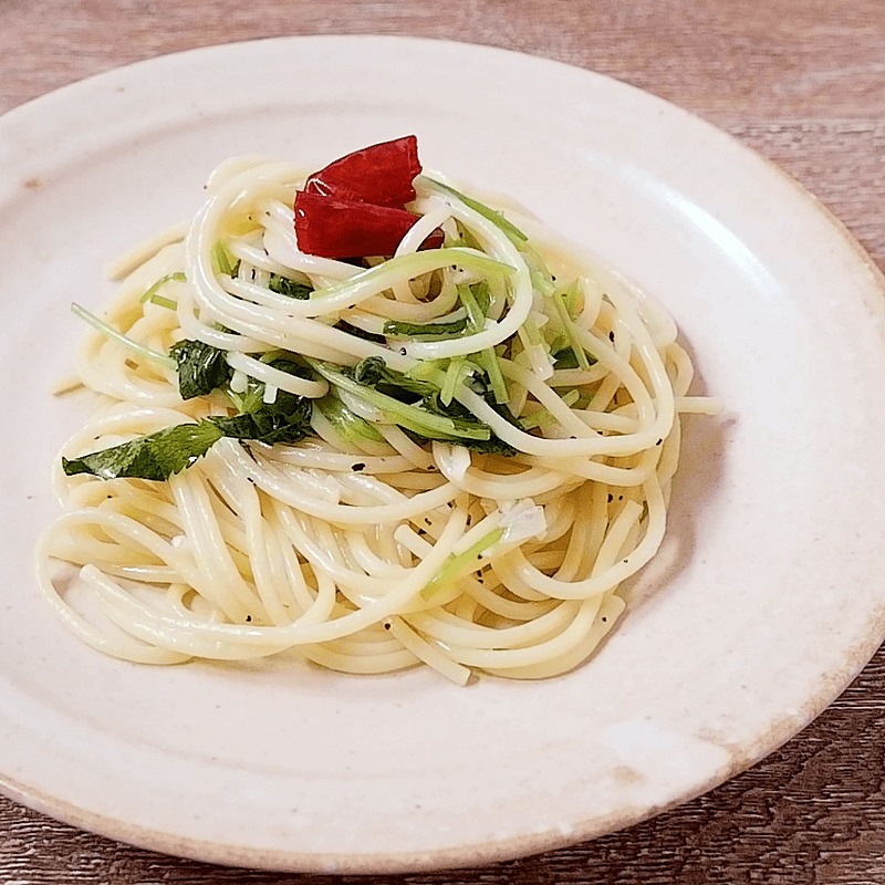 あおさ海苔のシーフード和風パスタブンセン株式会社