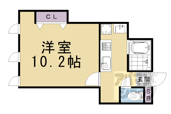 SUUMO】祇園ケントビル(アパマンショップ河原町三条店ウインズリンク(株)提供)／京都府京都市東山区祇園町南側／祇園四条駅の賃貸・部屋探し情報（100328543310）  |